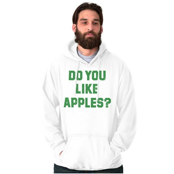 Do You Like Apples Famous Quote Hoodie Sweatshirt Women Men Brisco Brands L