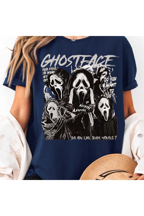 Do You Love Scary Movie Shirt, Scream 1996 Movie Fans, Men's And Women's Graphic Tee 100% Cotton by TBun, Full Sizes S-5XL