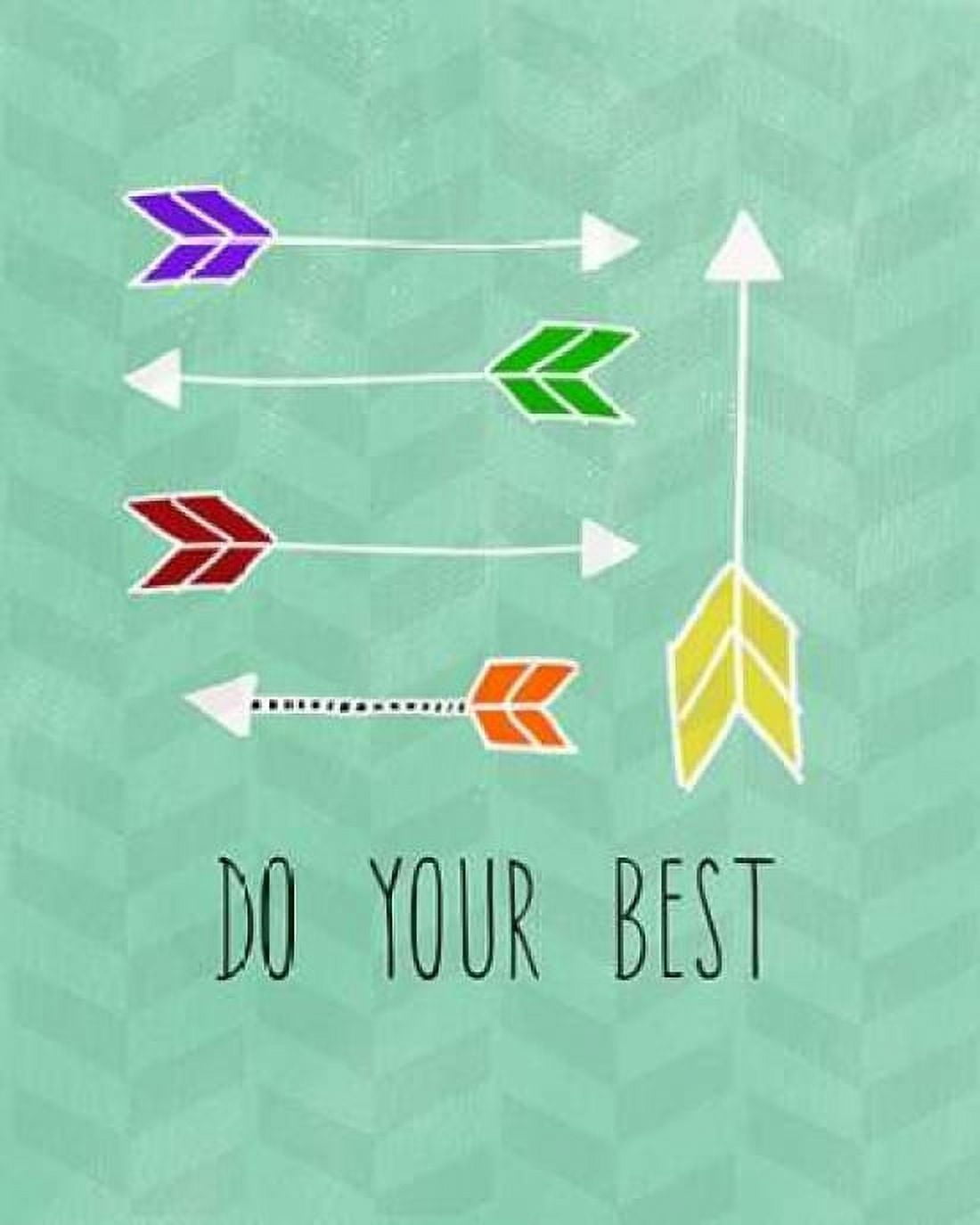 Do Your Best Canvas Art - Linda Woods (24 x 30)
