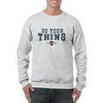 thumbnail image 1 of Do Your Thing College Style Sweatshirt Men -Image by Shutterstock, Male Medium, 1 of 4