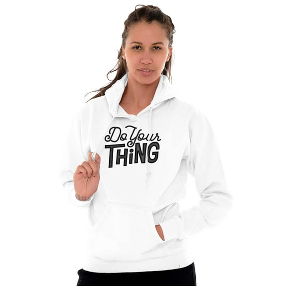 Do Your Thing Cute Sarcastic Workout Hoodie Sweatshirt Women Brisco Brands L
