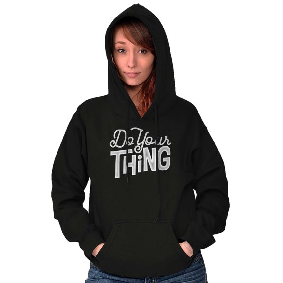 Do Your Thing Cute Sarcastic Workout Hoodie Sweatshirt Women Brisco Brands S