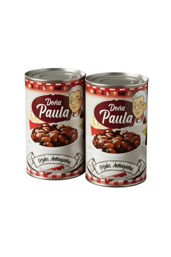 Cargamanto Beans, Frijoles Antioqueos 20.4 oz (580g) Pack of 2  Traditional Colombian Beans, Imported, Authentic Flavor