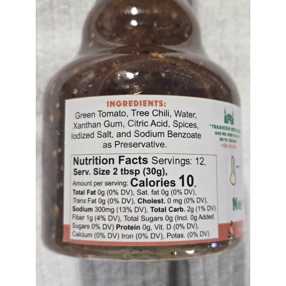 Doa Pina Salsa Tomate con Chile de Arbol (30 bottles)