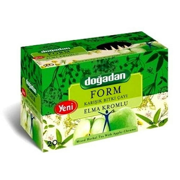 Doadan Form Mixed Herbal Tea with Apple Chrome - 20 Teabags