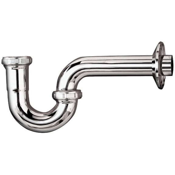 Do it 1-1/4 In. x 1-1/4 In. 22 Gauge Brass P-Trap