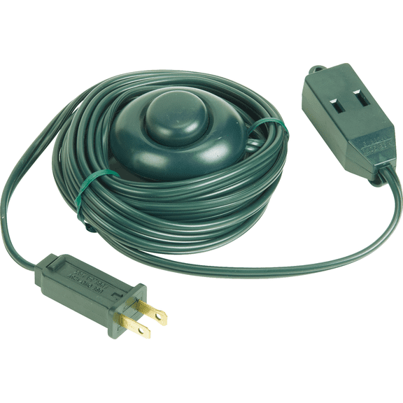 Do it 18/2 Extension Cord With Foot Switch - Single Pack  Indoor & Outdoor Use, NEC-Compliant