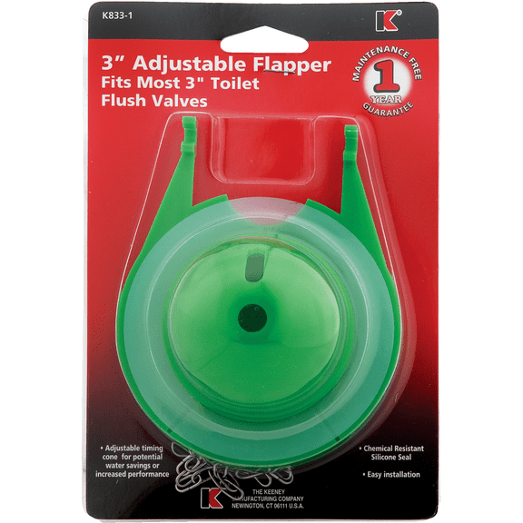 Do it 3" Adjustable Toilet Flapper - Single Pack
