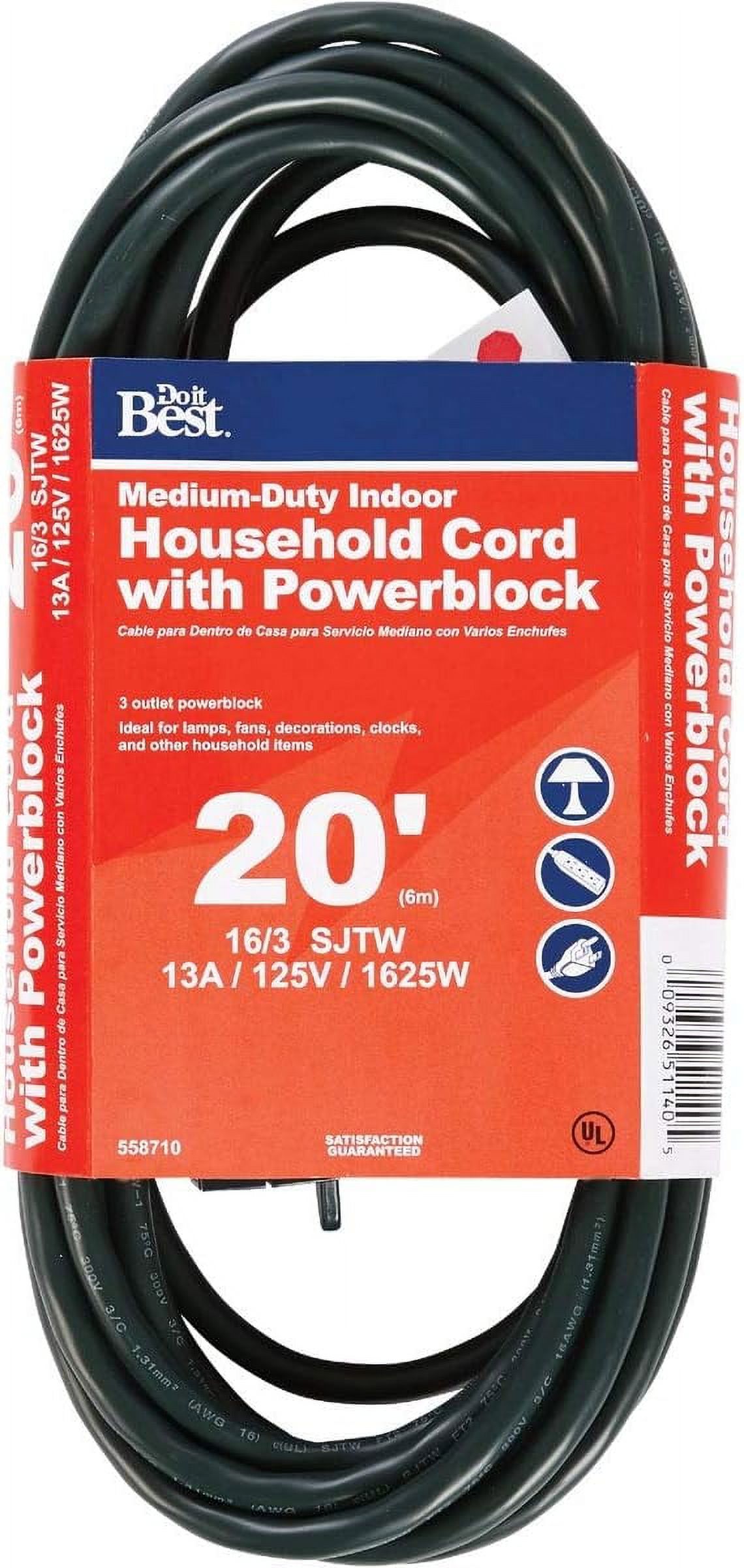 Do it 3Outlet Extension Cord