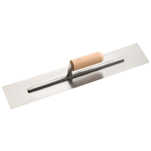 Do it Best Tools Finishing Trowel Basswood Handle - Wood Handle - 1 Piece, 4 x 20 In.