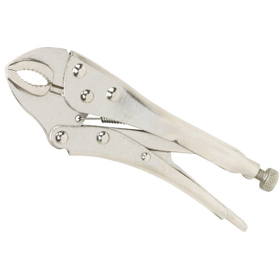 Do it Best Tools Locking Pliers Curved Jaw - Lockable - 5 In, Silver