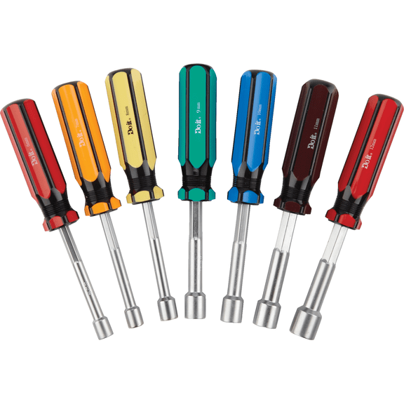 Do it 7-Piece Metric Nut Driver Set - Single Pack  Professional & DIY Use, Standard Battery Platform