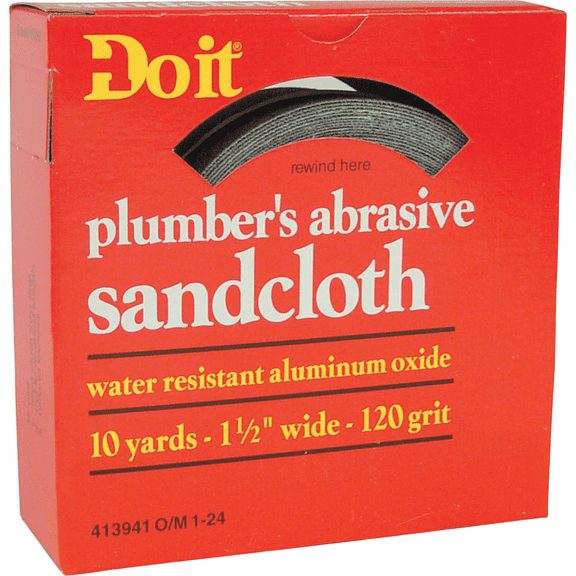 Do it Abrasive Sand Cloth - Pack of 12 Residential Use, Standard Application