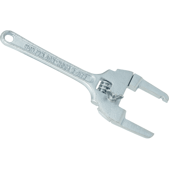 Do it Adjustable Slip/Lock Nut Wrench - Single Pack Heavy-Duty Construction, Professional Use