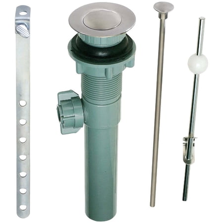 Do it Best 1-1/4 In. Brushed Nickel Pop-Up Assembly 20-70DSBN