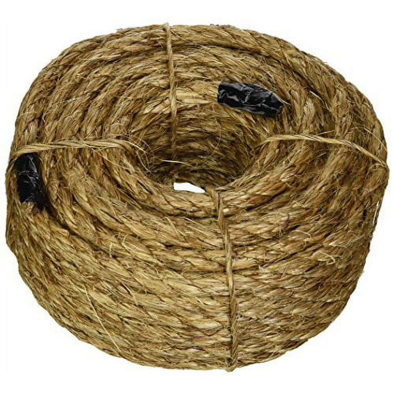 Do it Best 1/2 In. x 50 Ft. Natural Twisted Manila Fiber Packaged