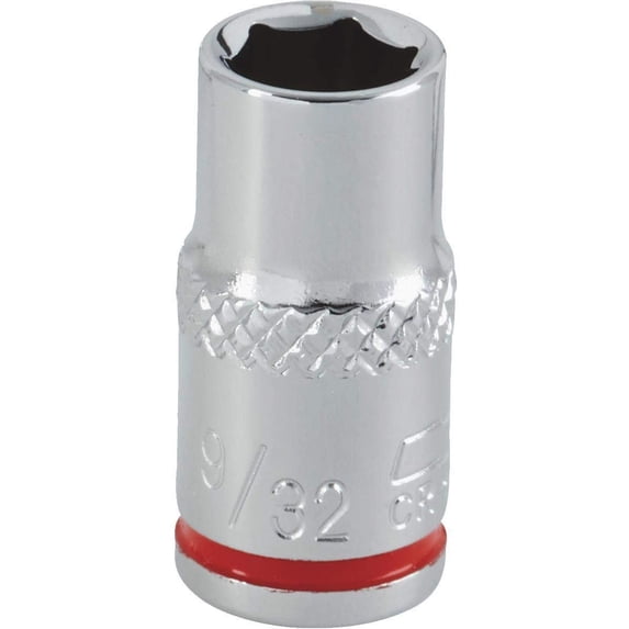 Do it Best 1/4" Drive Standard Socket, 9/32" 1/4 DRIVE SOCKET