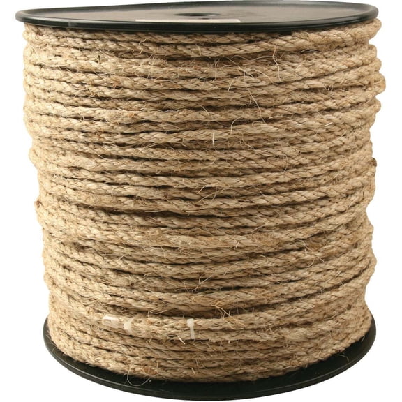 Do it Best 1/4 In. x 650 Ft. Tan Sisal Fiber Rope 748285
