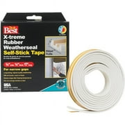 Thermwell V23WADB Best X-Treme Rubber Weather Seal Tape, 1/8X3/8 X17