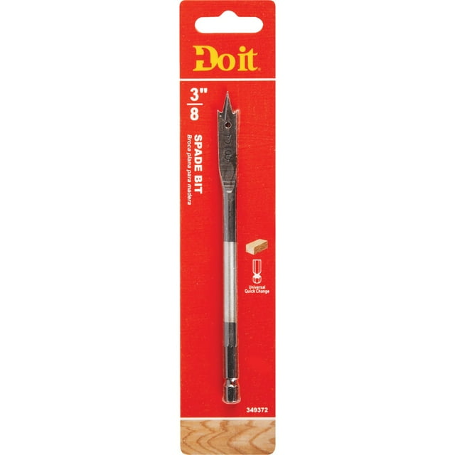 Do it Best 3/8 In. x 6-1/4 In. Spade Bit QJDIB-SB-003
