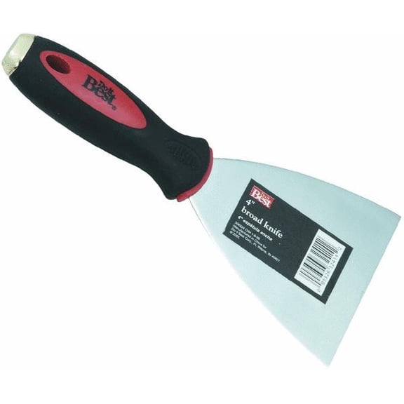 Do it Best Tools 4 In. Flexible High-Carbon Steel Broad Knife - Ergonomic Design - 1 Piece