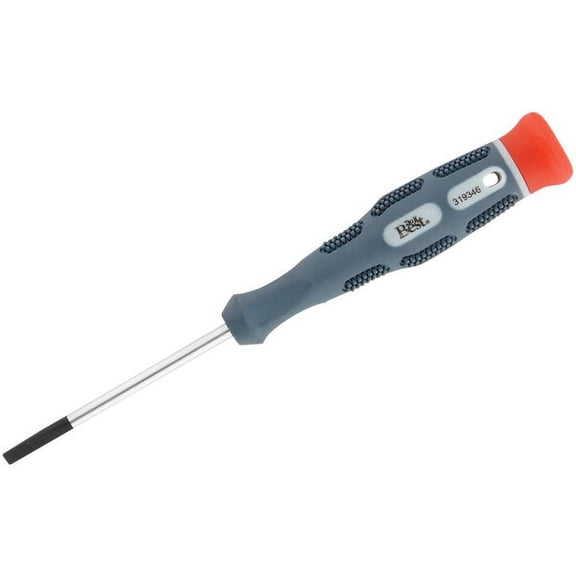Do it Best Tools Precision Slotted Screwdriver - Steel, Cushion-Grip Handle - 5/32 In. x 2-1/2 In.