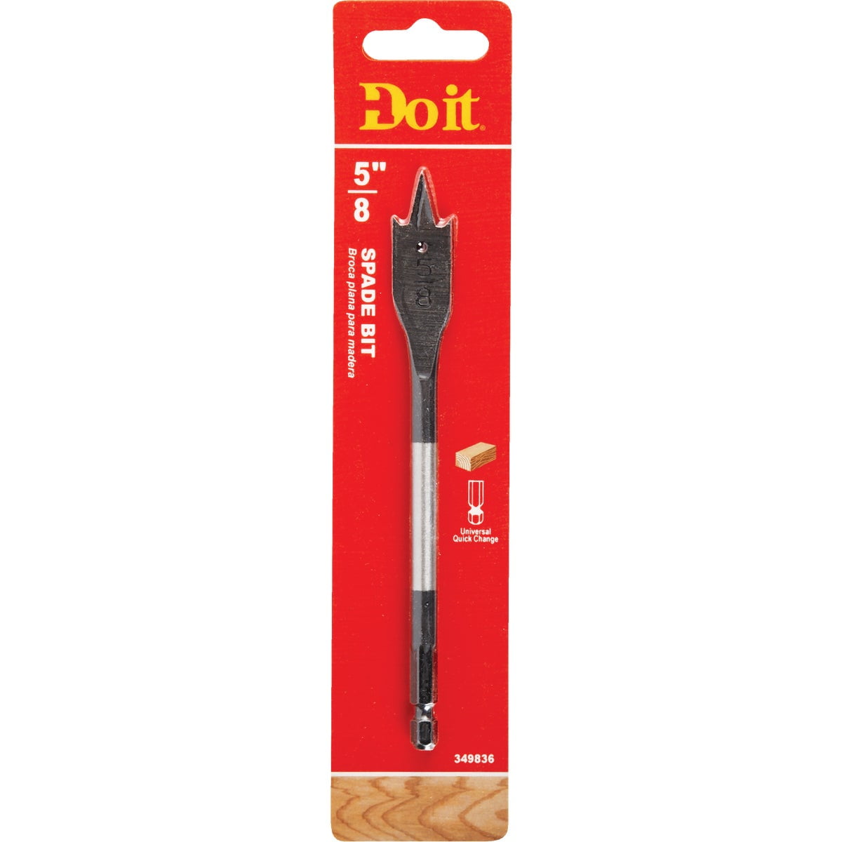 Do it Best 5/8 In. x 61/4 In. Spade Bit QJDIBSB007