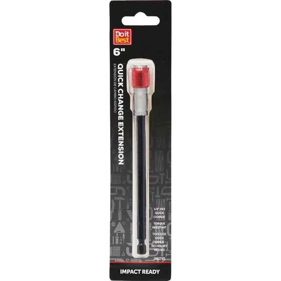 Do it Best 6 In. Impact Duty Quick Change Bit Extension QJDIB-BH-002