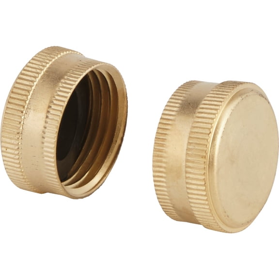Do it Best Brass Hose End Cap