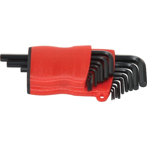 SIM Supply Hex Key Set SAE Long Arm - Allen Key - 18 Piece