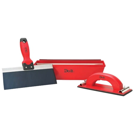Do it Best Tools Drywall Kit 322490 - Lightweight - 3 Piece Professional Drywall Kit
