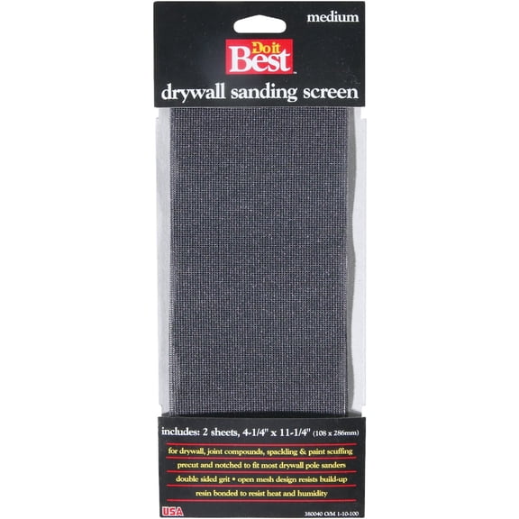 Do it Best Drywall Sanding Screen - Pack of 2
