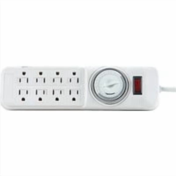 Do it Best Global Sourcing Do it 8-Outlet Power Strip With Timer - Pack of 10