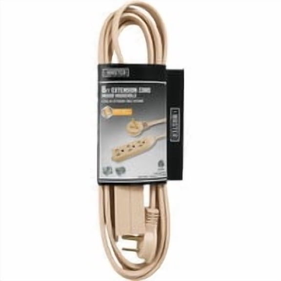 Do it Best Global Sourcing Do it Best 16/3 Flat Plug Extension Cord - Pack of 10
