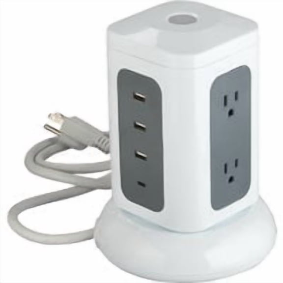 Do it Best Global Sourcing Do it Best 6-Outlet Surge Protector Power Box - Pack of 24