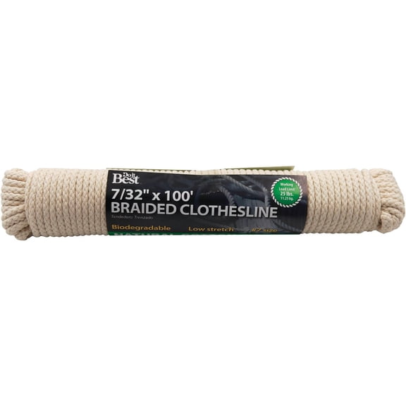 Do it Best Global Sourcing Do it Best #7 Cotton Clothesline - Pack of 4