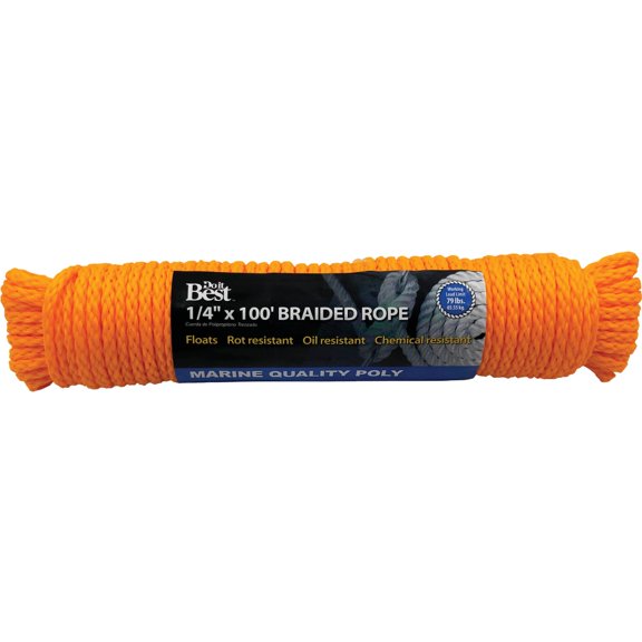 Do it Best Global Sourcing Do it Best Braided Polypropylene Packaged Rope - Pack of 2