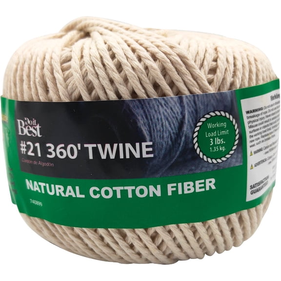 Do it Best Global Sourcing Do it Best Cotton Twine - Pack of 2
