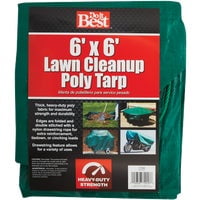 Do it Best Global Sourcing Do it Best Drawstring Lawn Cleanup Tarp - Pack of 10