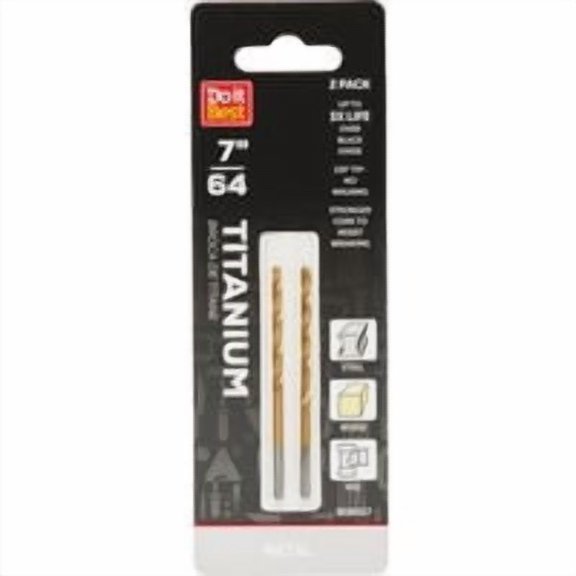 Do it Best Global Sourcing Do it Best Titanium Drill Bit - Pack of 24 Bulk Trade Pack