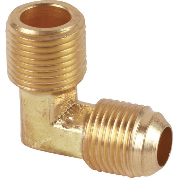 Do it Best Global Sourcing Do it Flare Brass Elbow x MIP - Pack of 8
