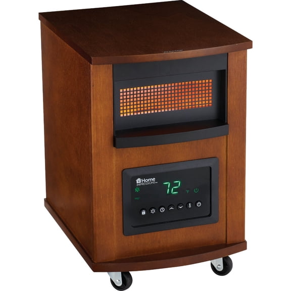 Do it Best Global Sourcing Home Impressions Quartz Heater with Woodgrain Cabinet - Pack of 6
