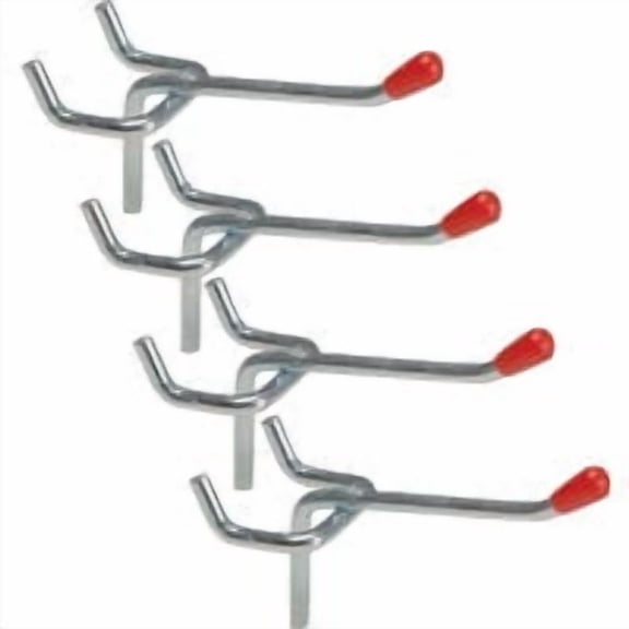 Do it Best Global Sourcing Light Duty Safety Tip Straight Pegboard Hook - Pack of 8