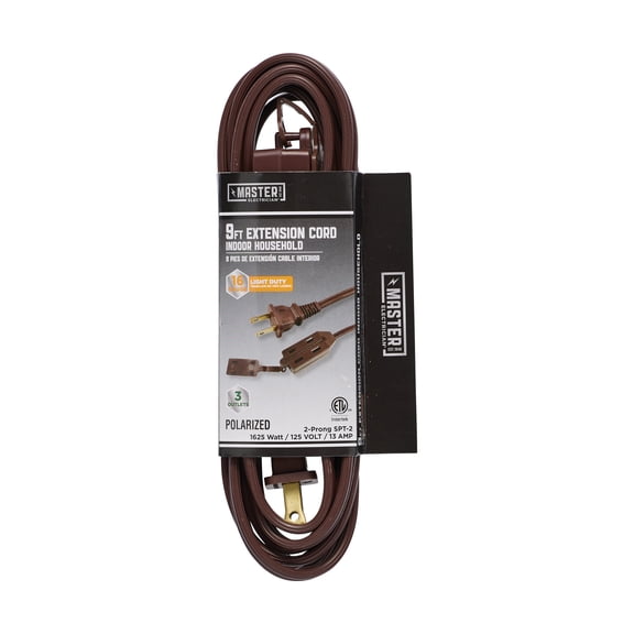 Do it Best Global Sourcing Master Electrician 16/2 Cube Tap Extension Cord - Pack of 8