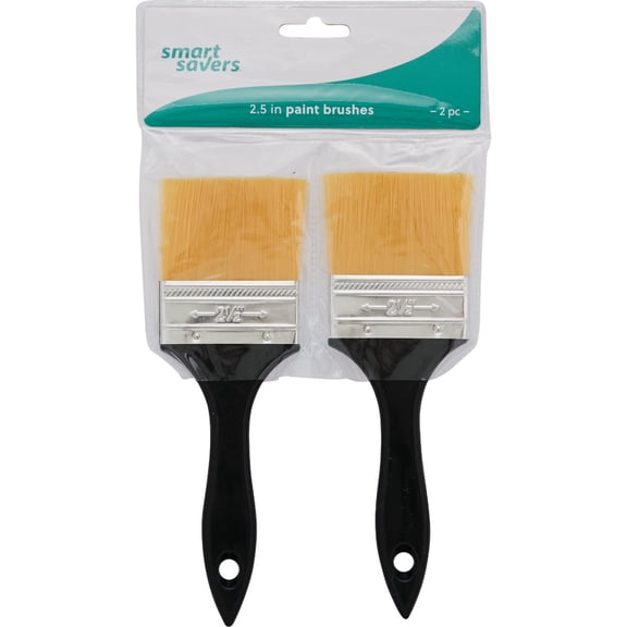 Do it Best Global Sourcing Smart Savers 2-Piece 2-1/2 In. Polyester Paint Brush Set - Pack of 12