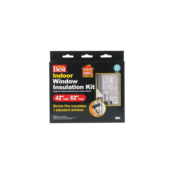 Thermwell Heat Shrink Window Kit - Easy Installation - 42" x 62"