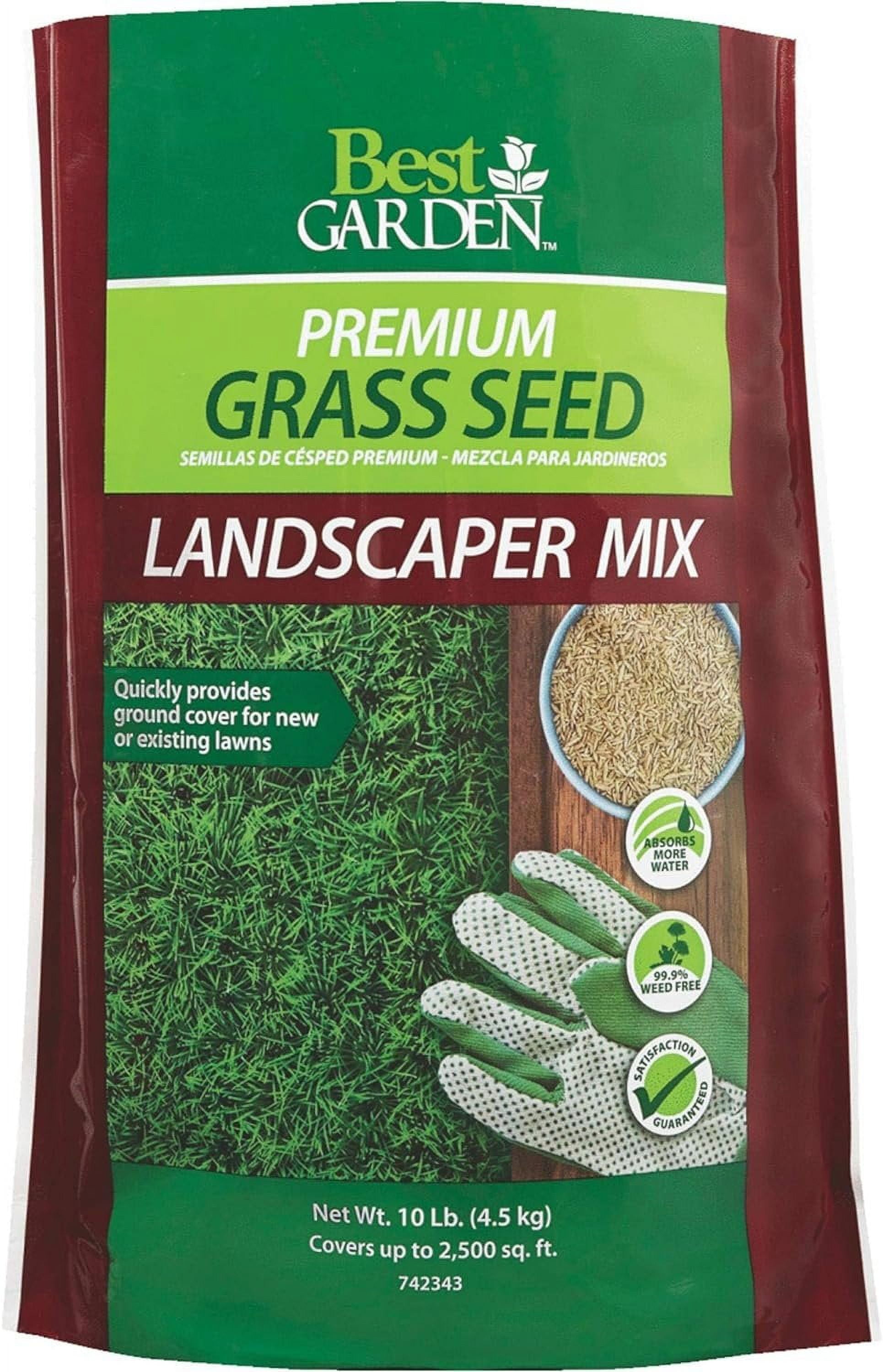 Barenbrug Landscaper Grass Seed Mix - Partial Shade - 10 lbs - Walmart.com
