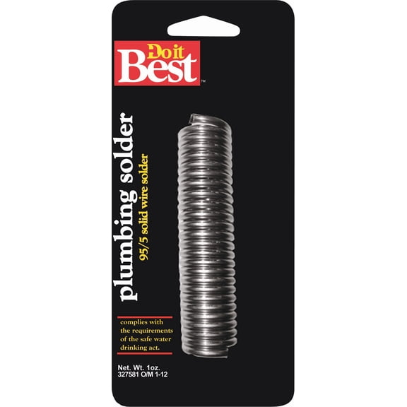 Do it Best Lead-Free Solder - Single Pack Residential Use, Standard Application