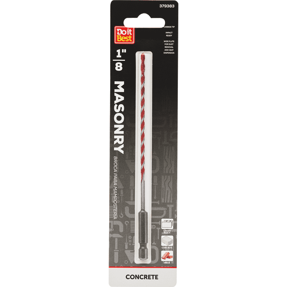 Do it Best Masonry Drill Bit for Concrete - Single Pack