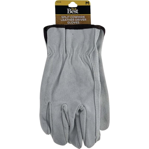 Do it Best Men's XL Brushed Suede Leather Work Glove DB71081-XL